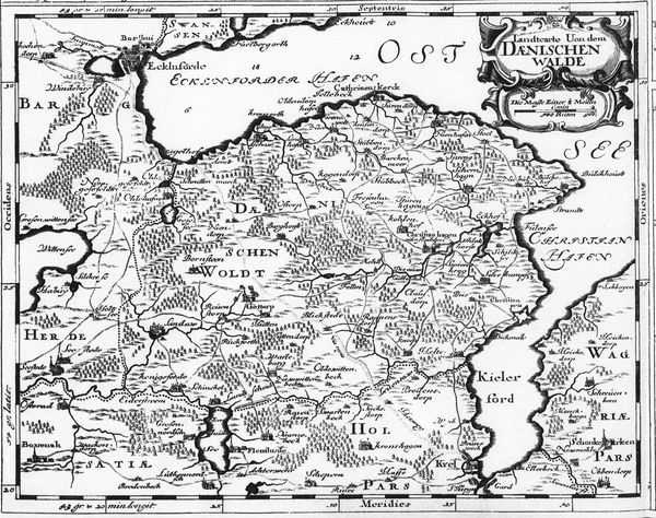 Der Dänische
        Wohld 1652