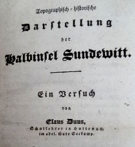 Duus Buch Sundewitt