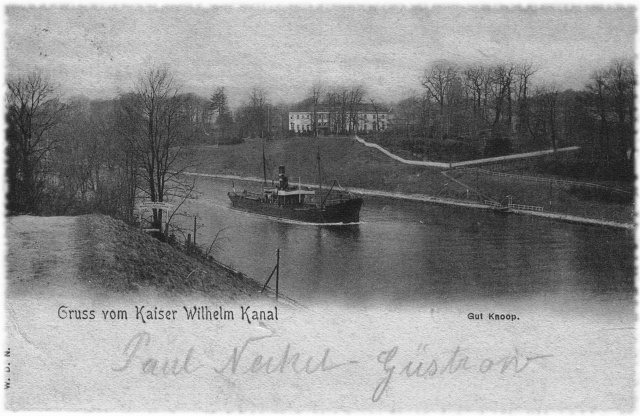 Kaiser-Wilhelm-Kanal bei Knoop