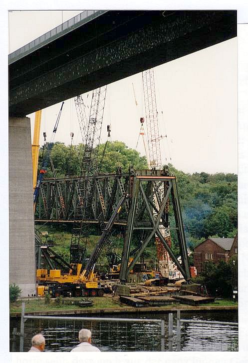 Abriß der Prinz-Heinrich-Brücke