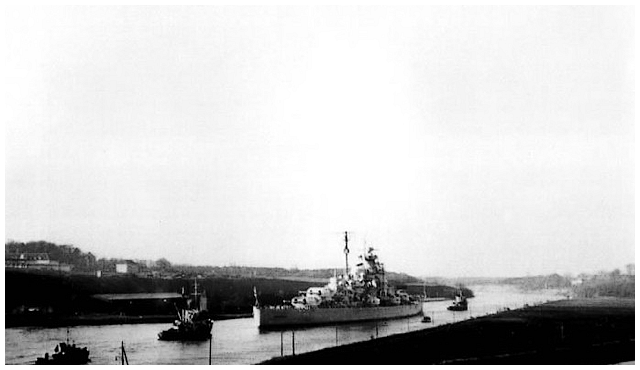 Bismarck bei Holtenau