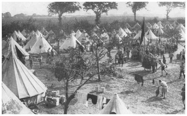 Zeltlager auf Seekamp